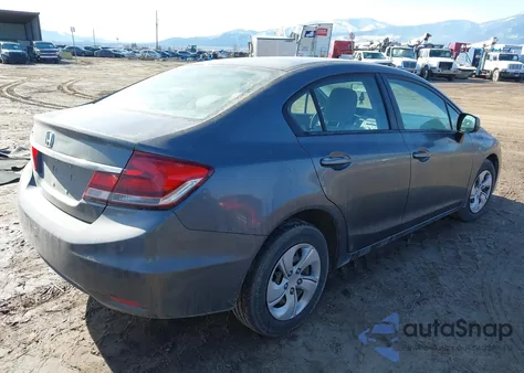 2013 Honda Civic Lx из США, поврежденный, VIN 19XFB2F52DE293772